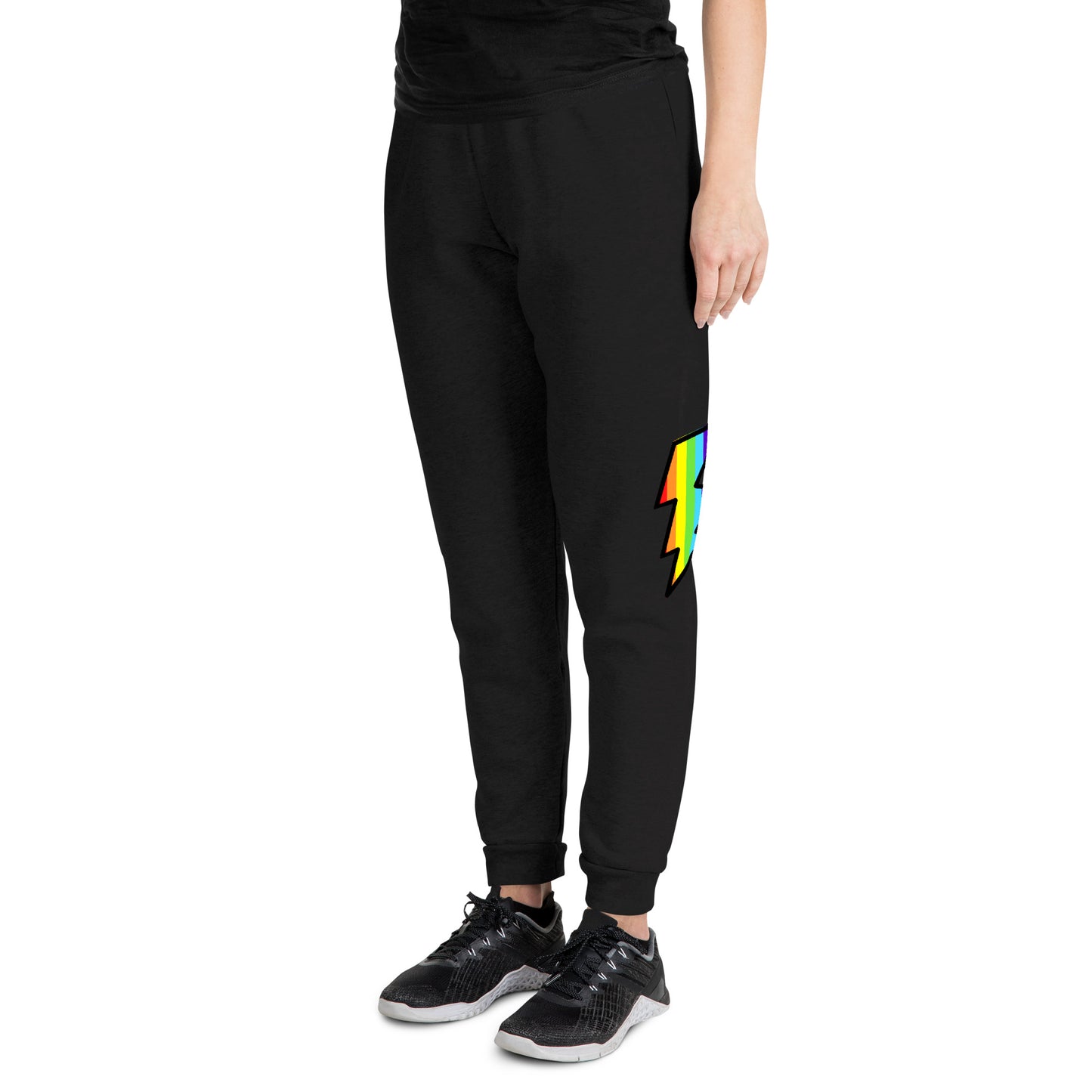 Rainbow Bolt Unisex Joggers