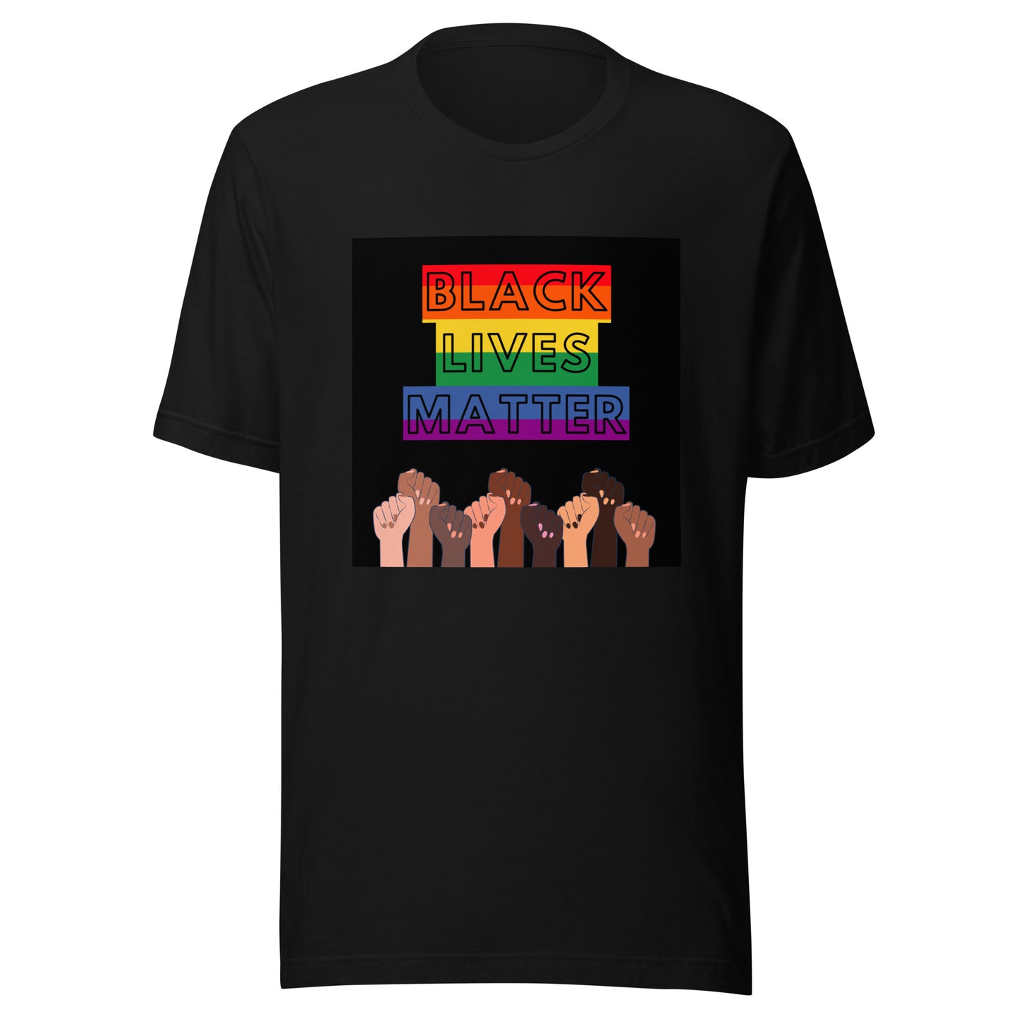 Black Lives Matter Pride Unisex T-Shirt